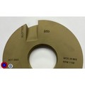 Atto Abrasives Slotted Regulating Feed Wheels 14" x 2" x 5" 4W350-050-ATS